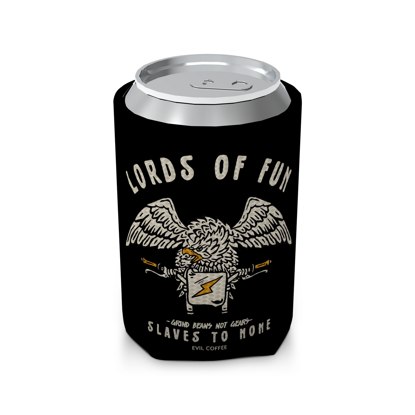 Lords of Fun - Evil Coffee Koozie