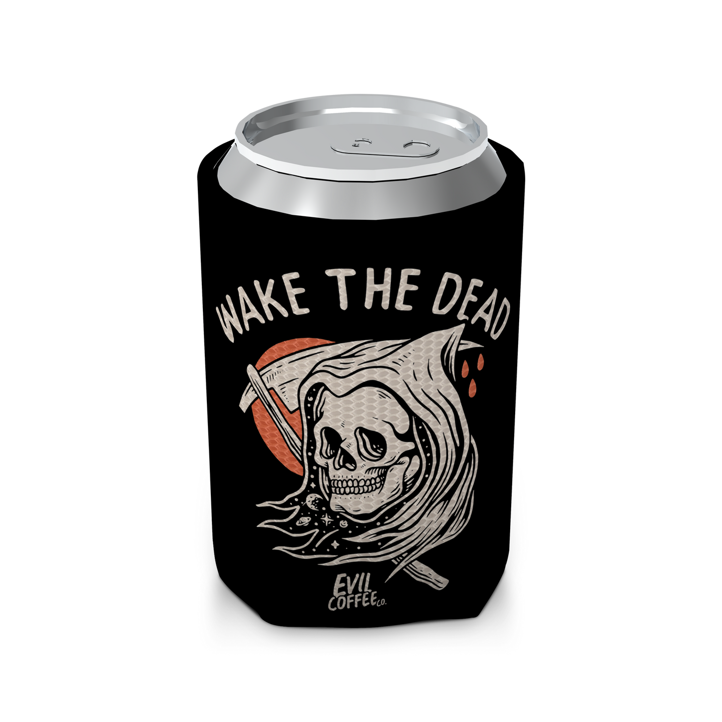 Wake The Dead - Evil Coffee Koozie