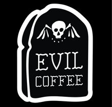 Load image into Gallery viewer, Grave - 3 Pack - Evil Coffee Stickers