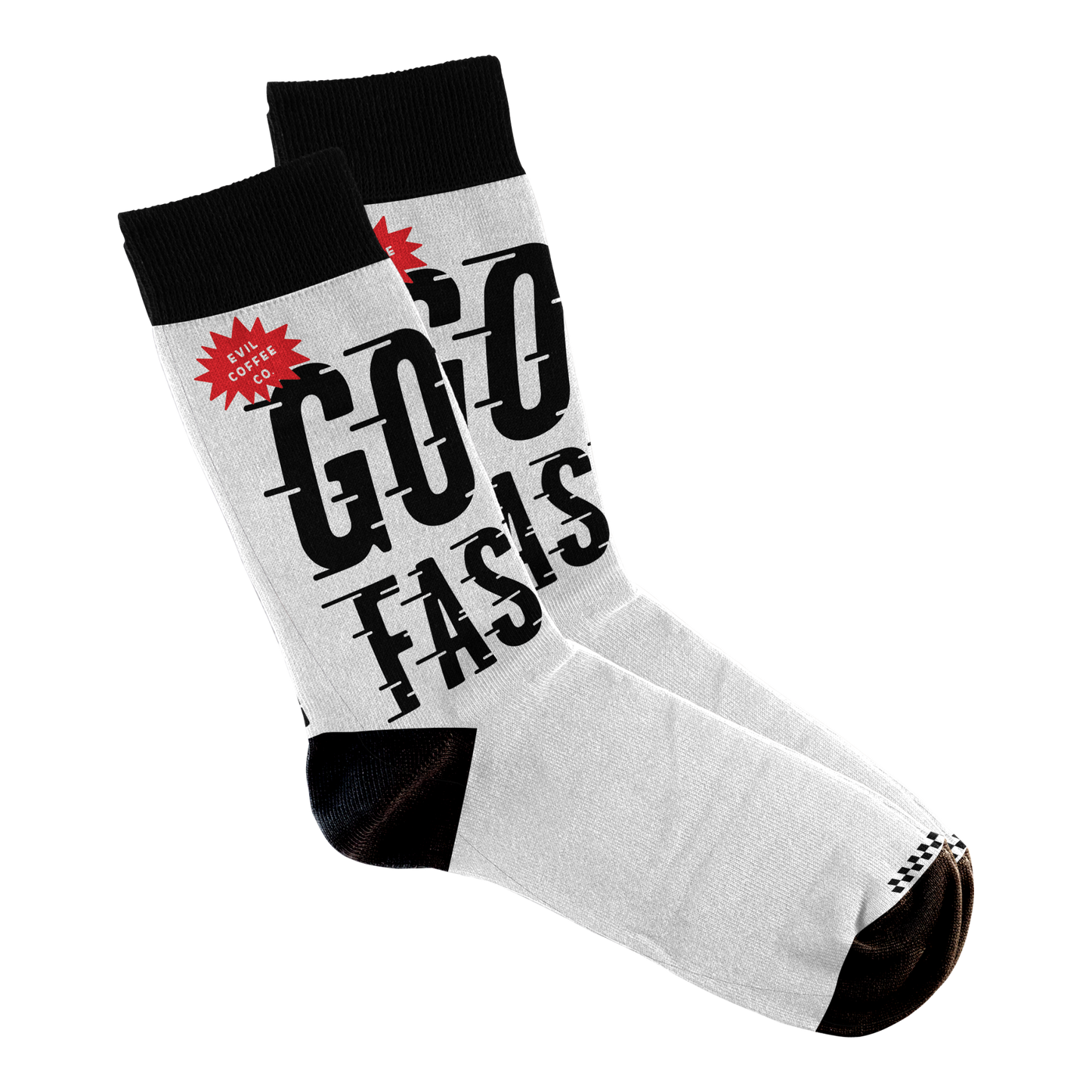 Go Fast - Evil Coffee Socks