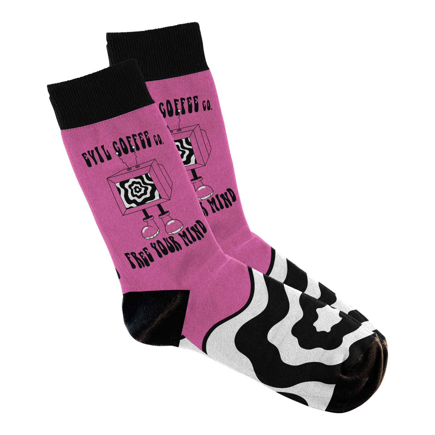 Free Your Mind - Evil Coffee Socks