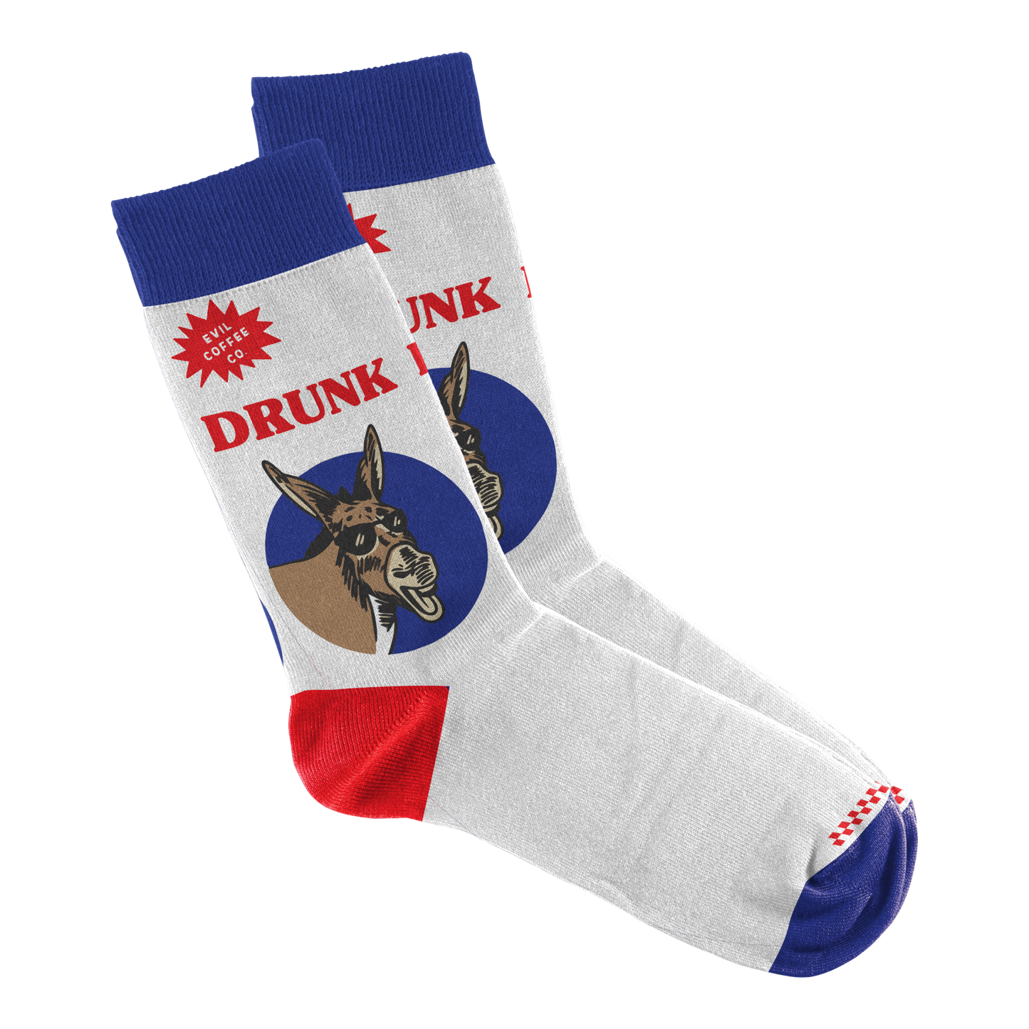 Drunk Ass - Evil Coffee Socks