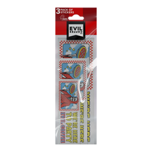 Load image into Gallery viewer, Here to Party - 3 Pack - Evil Coffee Stickers