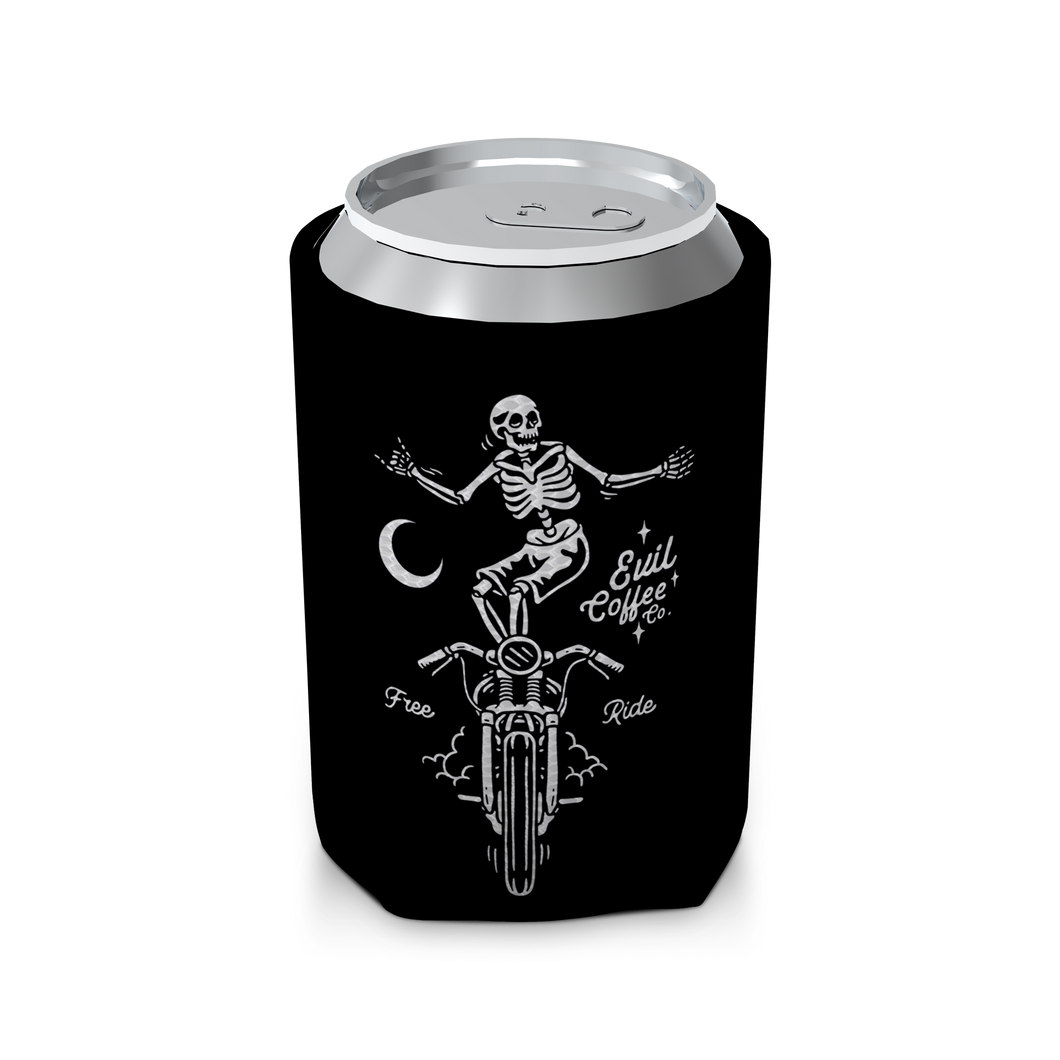 Free Ride - Evil Coffee Koozie