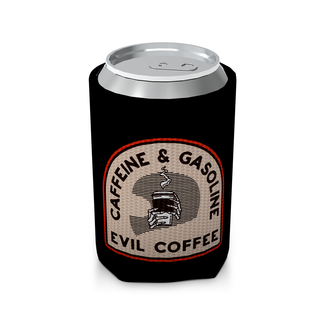 Caffeine & Gasoline - Evil Coffee Koozie