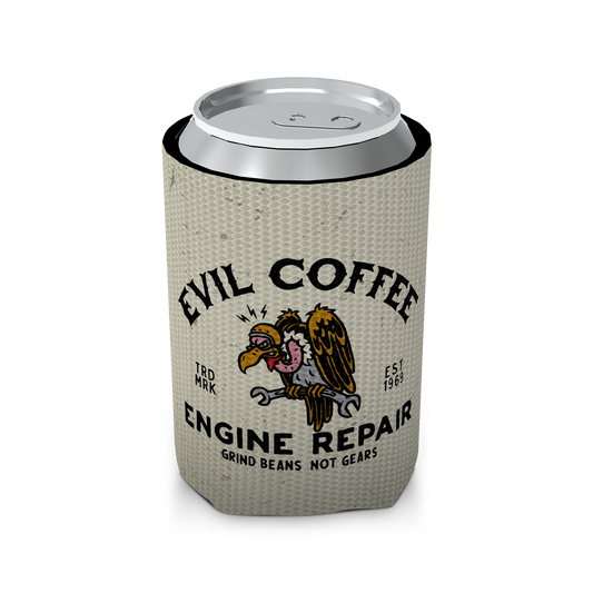 Engine Repair - Evil Coffee Koozie