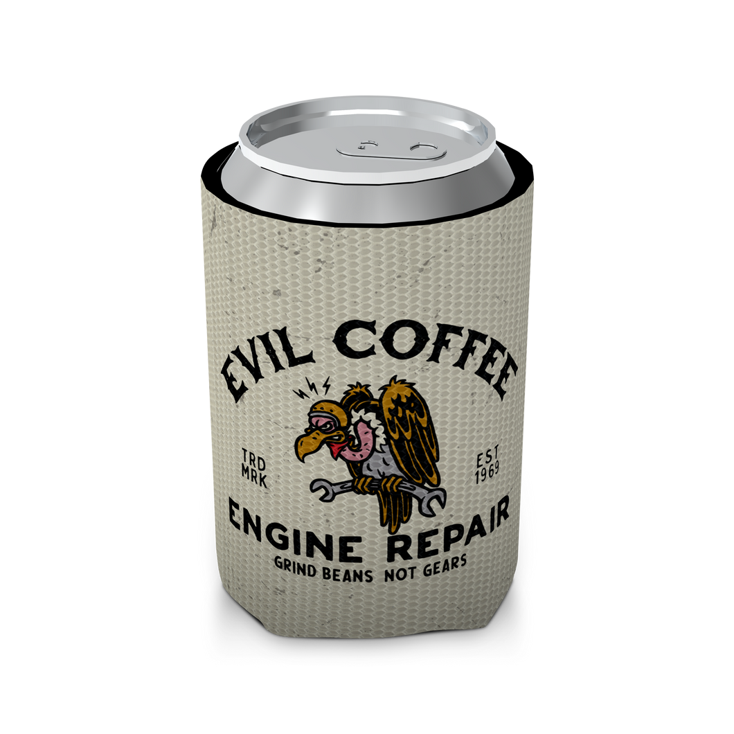 Engine Repair - Evil Coffee Koozie