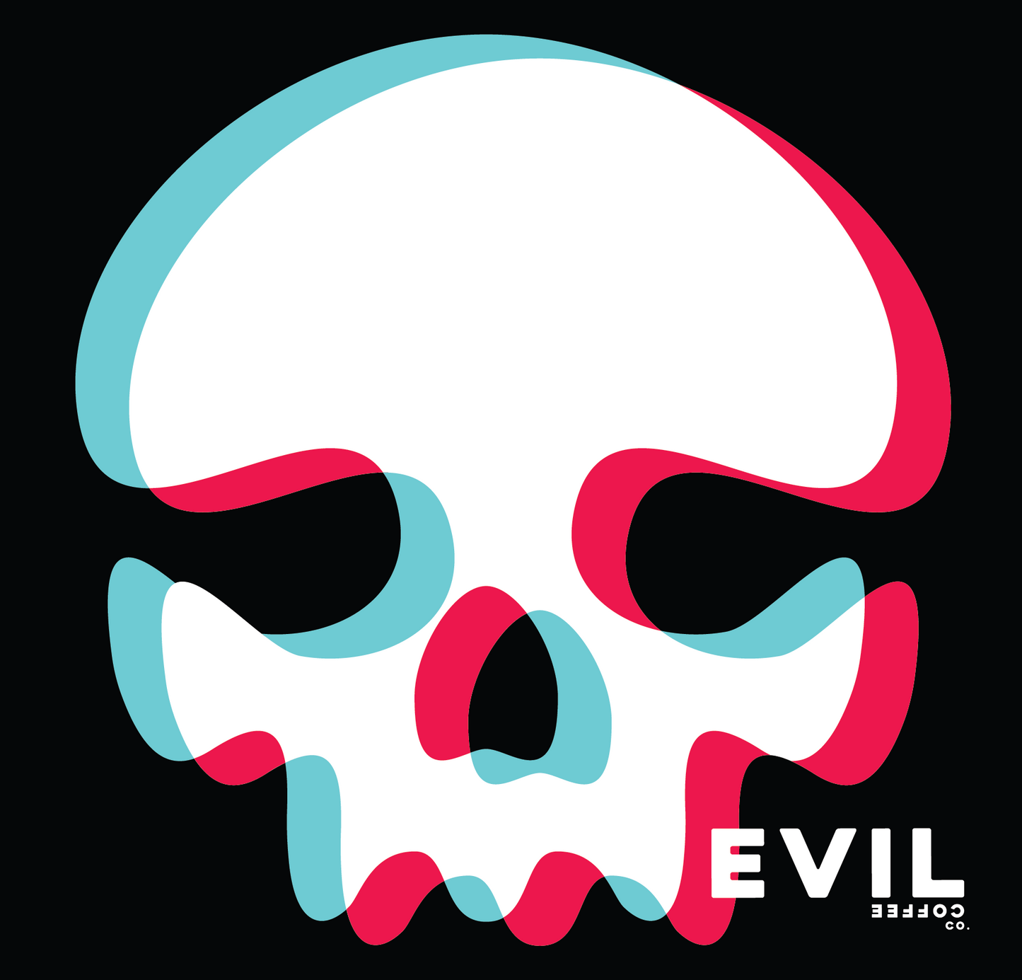 3d- 3 Pack - Evil Coffee Stickers