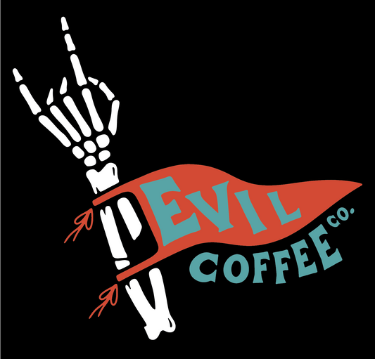Pennant - 3 Pack - Evil Coffee Stickers