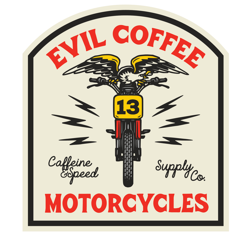 Caffeine Supply Co. - 3 Pack - Evil Coffee Stickers