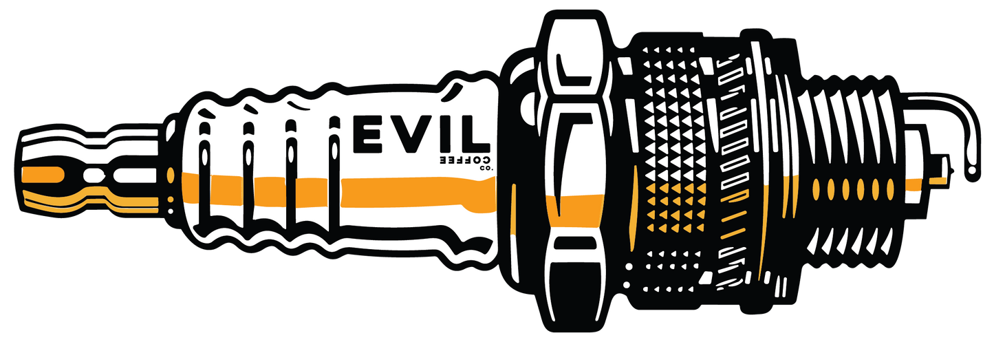 Sparkin' - 3 Pack - Evil Coffee Stickers