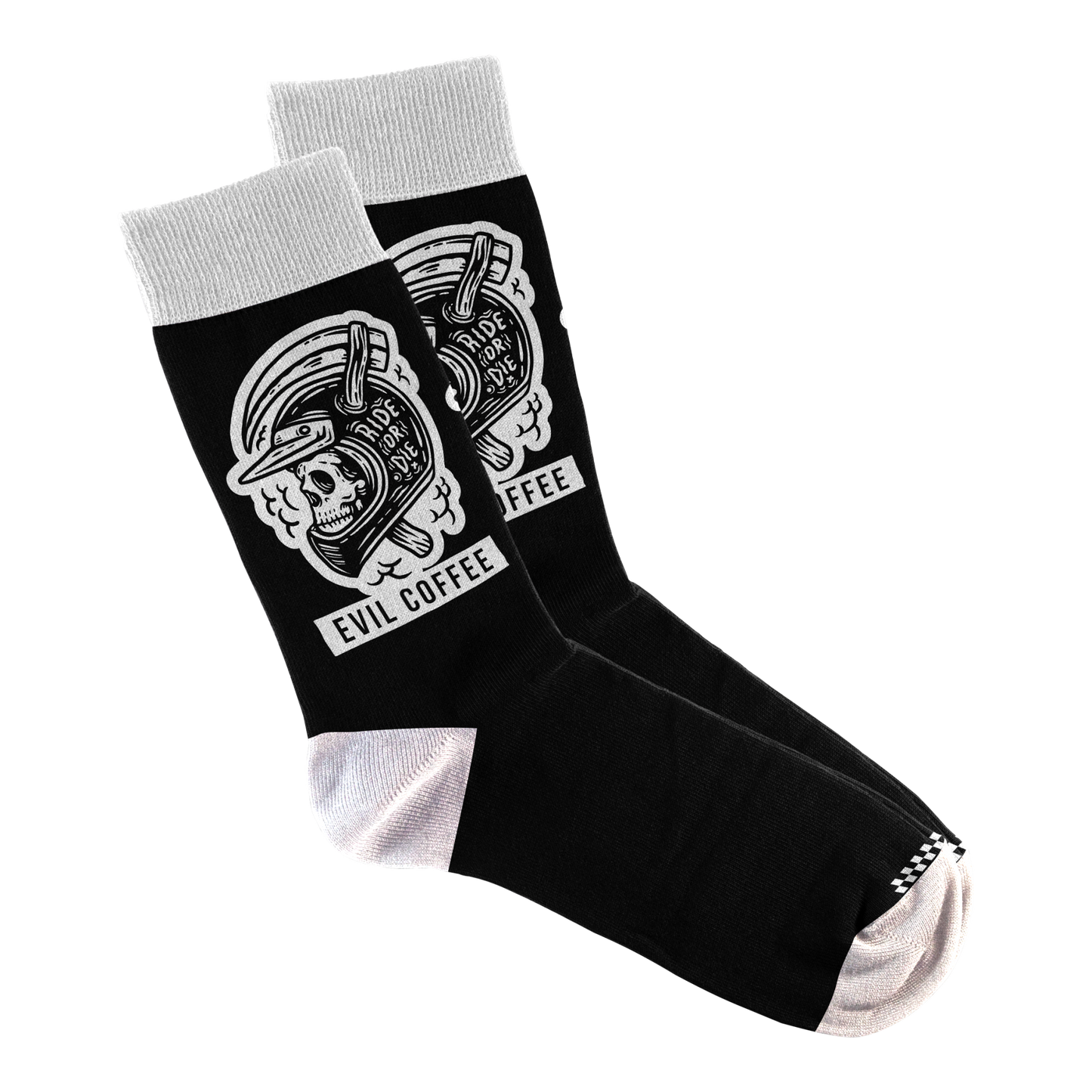 Ride or Die - Evil Coffee Socks
