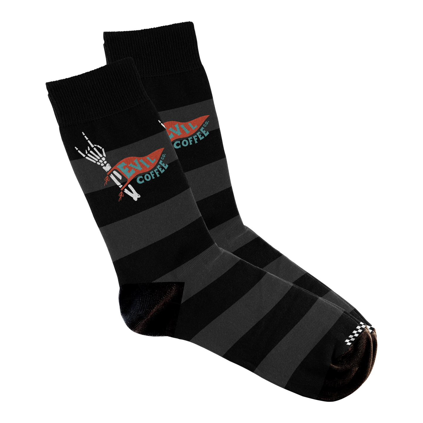 The Addams - Evil Coffee Socks