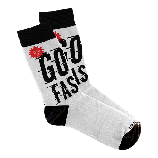 Go Fast - Evil Coffee Socks