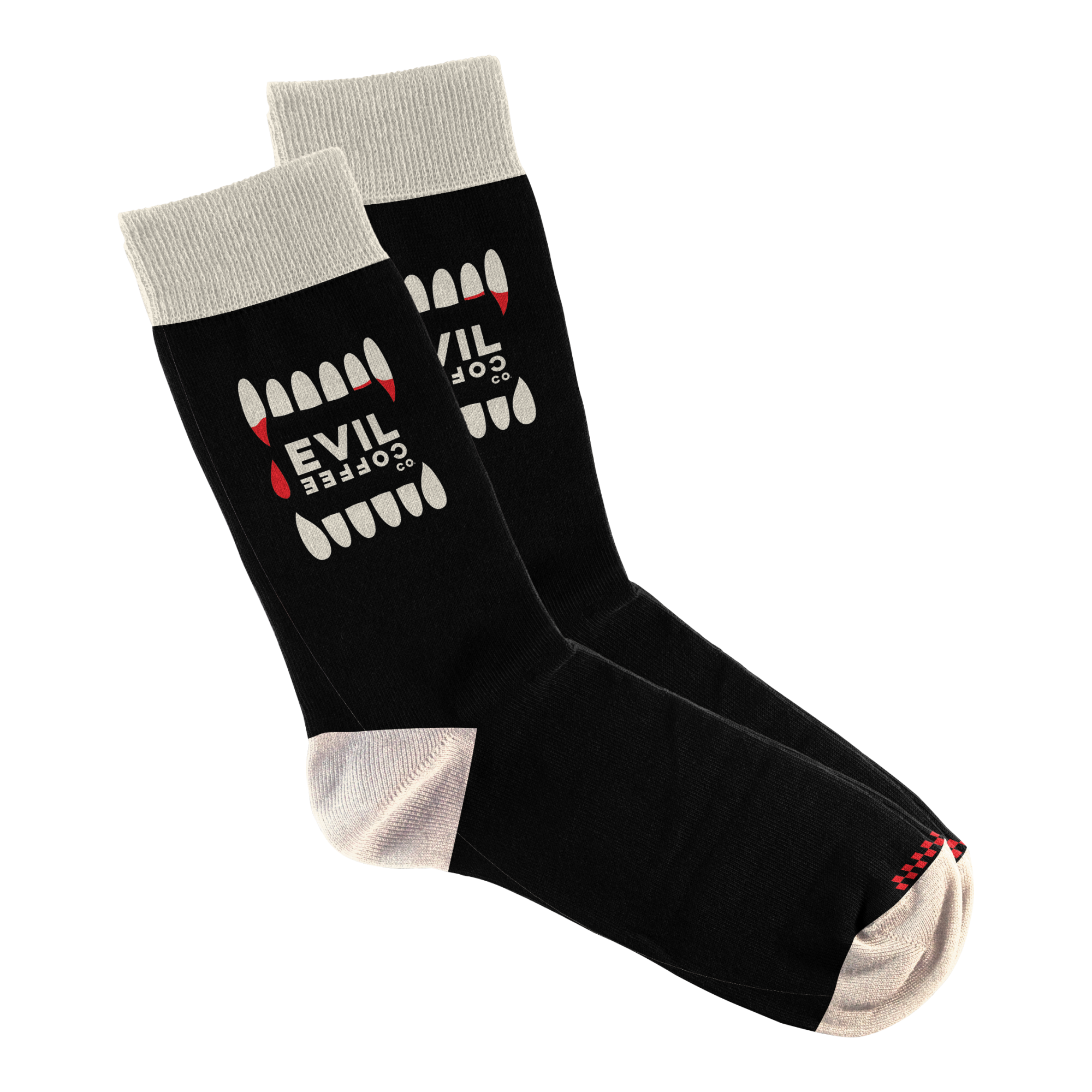Creepy - Evil Coffee Socks