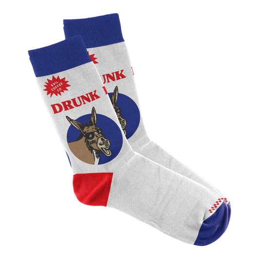 Drunk Ass - Evil Coffee Socks