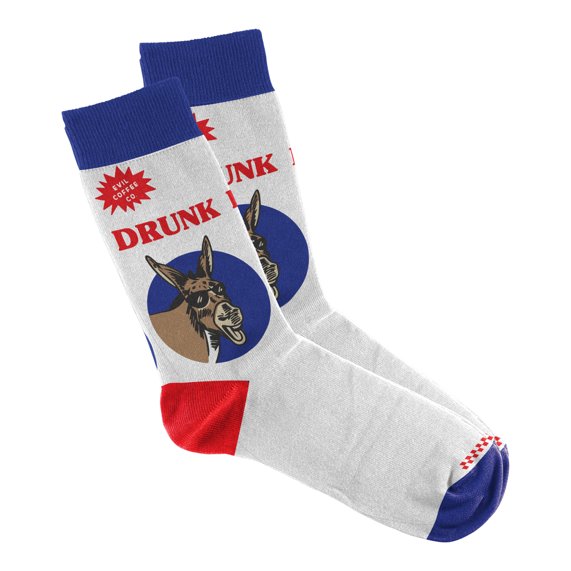 Drunk Ass - Evil Coffee Socks