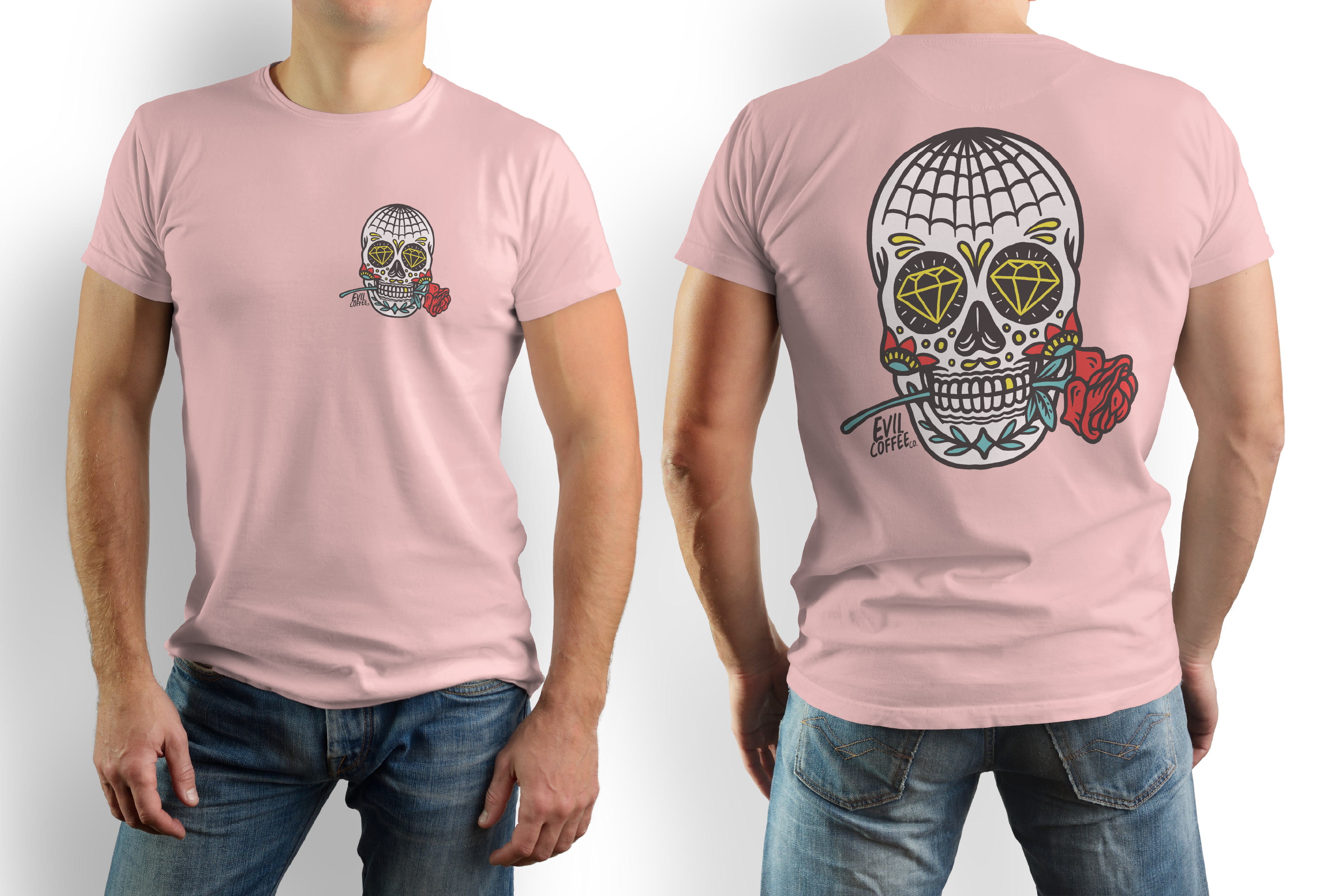 Day of The Dead - Evil Coffee T Shirt
