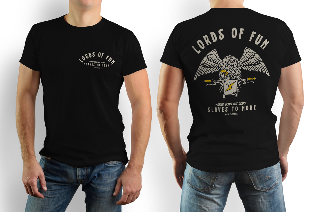 Lords of Fun - Evil Coffee T Shirt