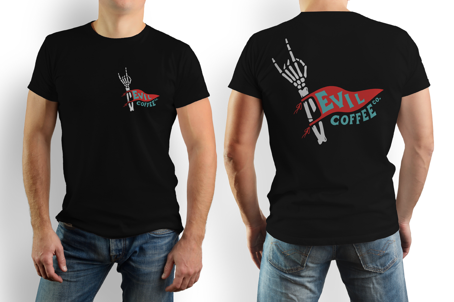 Pennant - Evil Coffee T Shirt