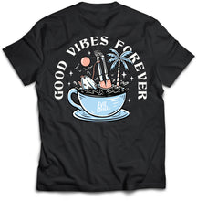 Load image into Gallery viewer, Good Vibes Forever - Evil Coffee T-Shirt
