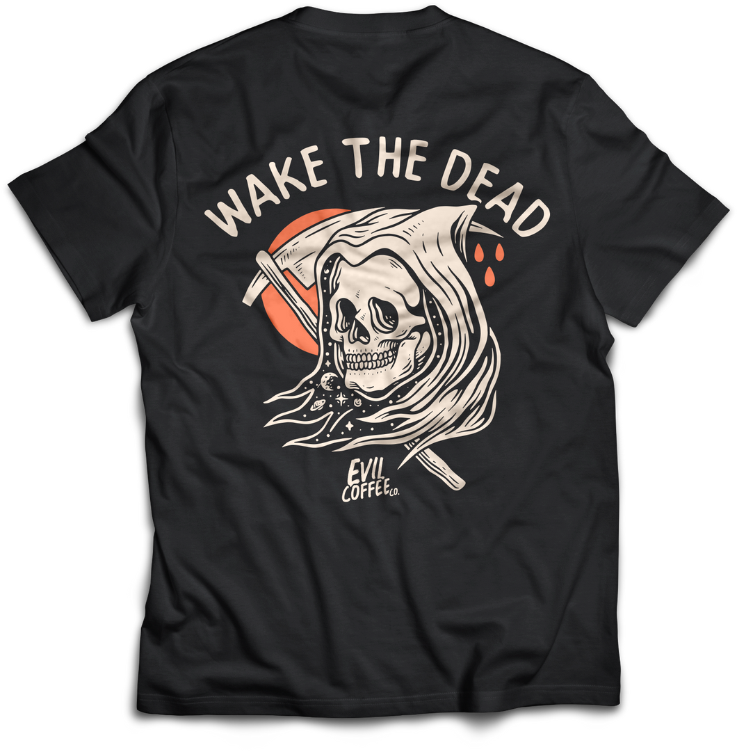 Wake The Dead - Evil Coffee T-Shirt